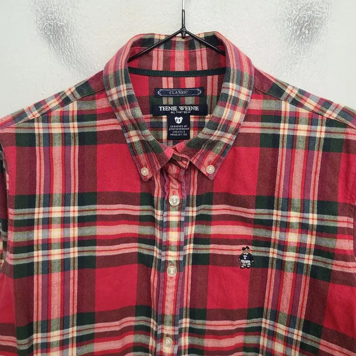 [BUNJANG] Teenieweenie Check Shirt / [여성66 size] 티니위니 체크 셔츠