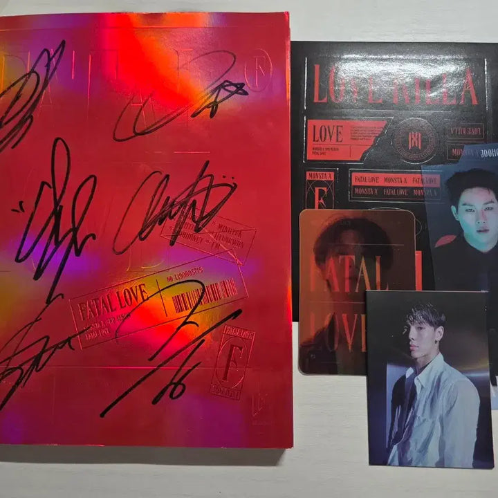 몬스타엑스 싸인앨범(비매)(가격조정가능)