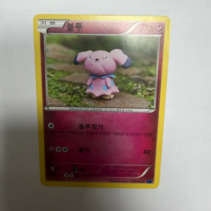 [BUNJANG] Pokemon Blue Card / 블루 포켓몬카드