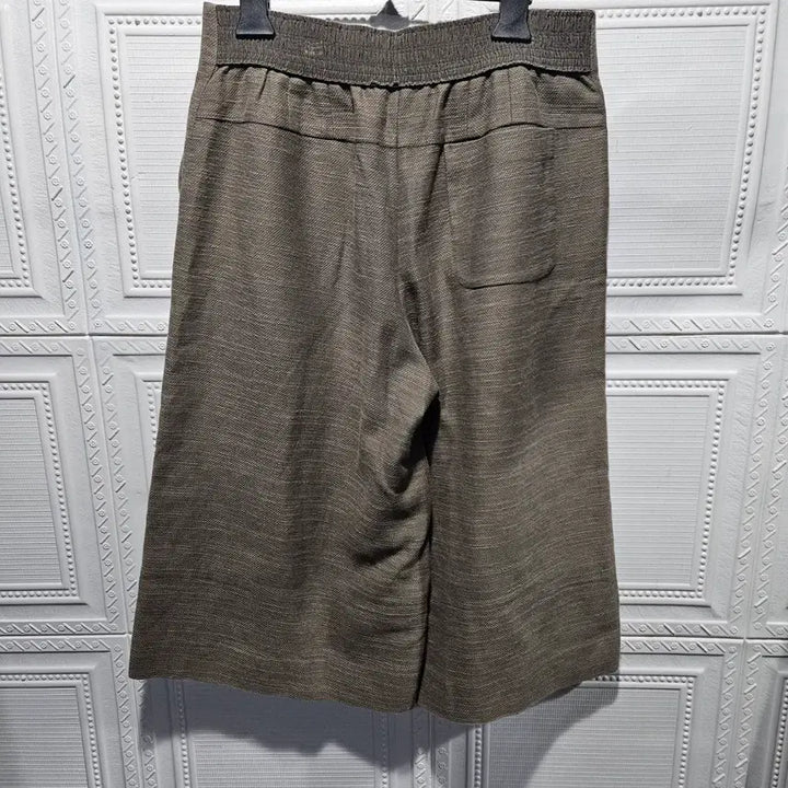 [BUNJANG] System Linen 7/10 Sleeve Pants / 시스템 린넨 7부바지