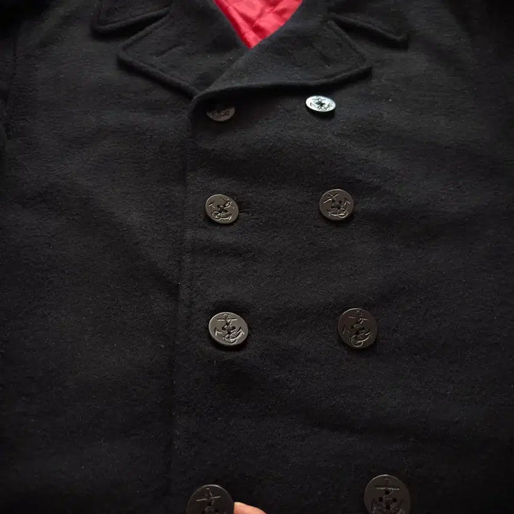 [BUNJANG] J. Press Navy Double Peacoat / 90s J press double Navy Peacoat