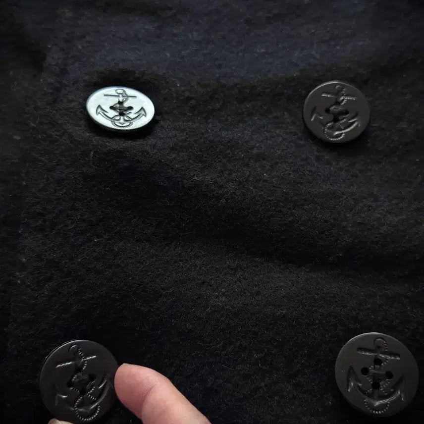 [BUNJANG] J. Press Navy Double Peacoat / 90s J press double Navy Peacoat