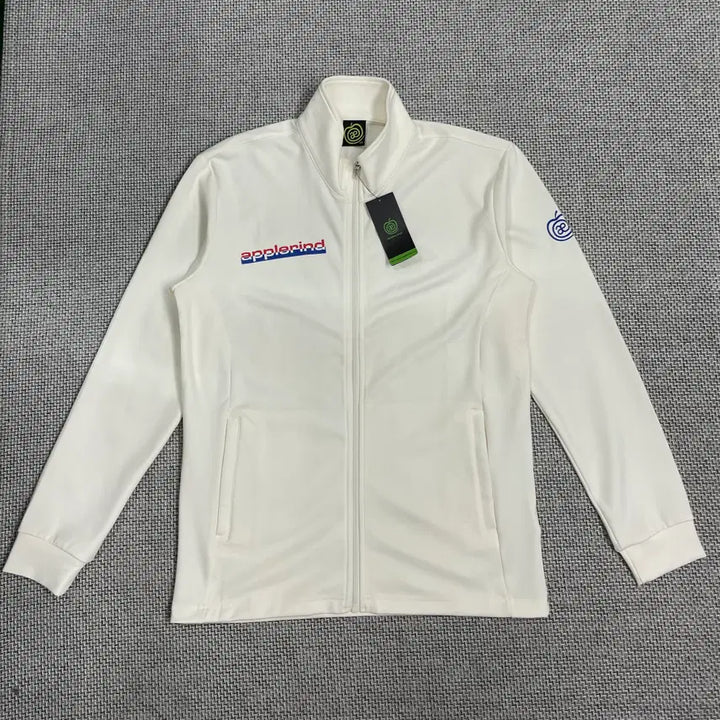 [BUNJANG] Applerind White Zip-Up Jacket (XL) / (새상품)[남성상의] 애플라인드applerind 화이트 집업