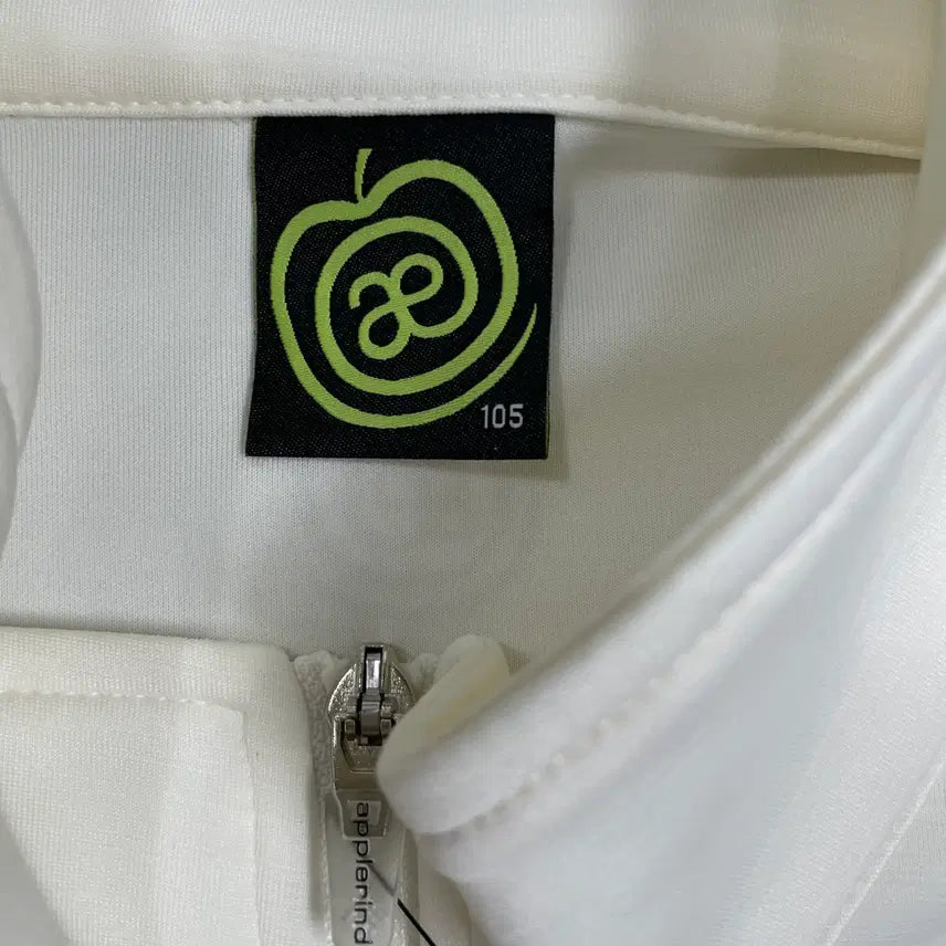 [BUNJANG] Applerind White Zip-Up Jacket (XL) / (새상품)[남성상의] 애플라인드applerind 화이트 집업