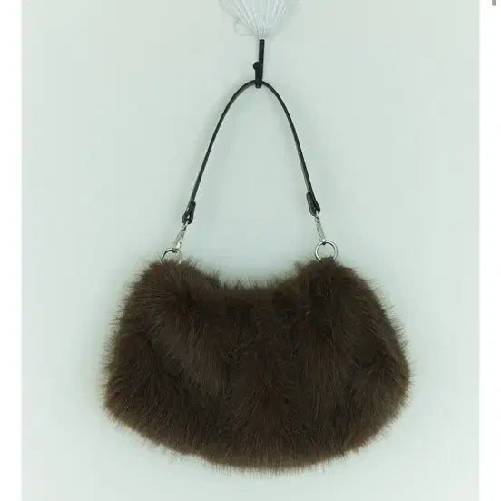 [BUNJANG] Coperi Puppy Bag Brown / 코페리 퍼피백 퍼가방 브라운