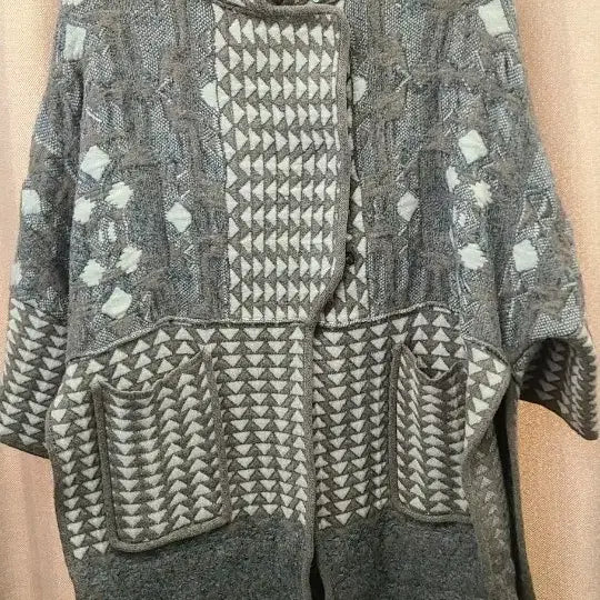 [BUNJANG] SYSTEM Pattern Knit Cardigan / SYSTEM 패턴 니트 가디건