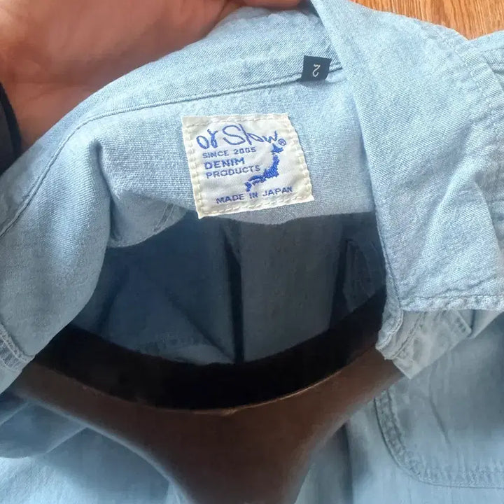 [BUNJANG] OrSlow Chambray Short Sleeve Shirt / 오어슬로우샴브레이반팔셔츠 여름옷마지막판매