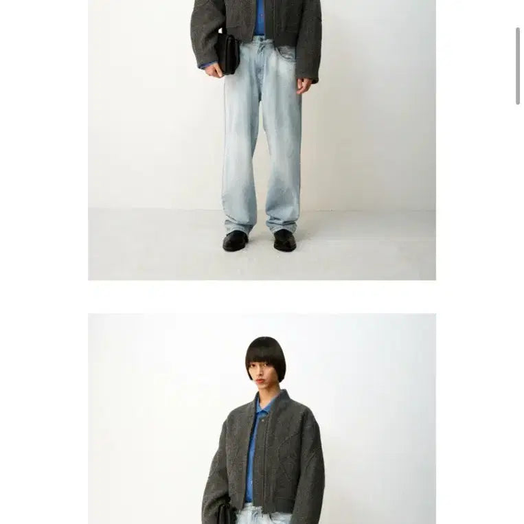 [BUNJANG] Coore Internal Binding Shawl Collar Jumper / 쿠어 인터널 바인딩 숄 카라 점퍼