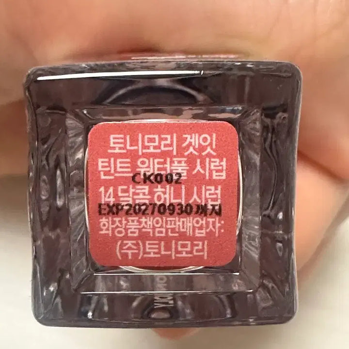 [BUNJANG] Tonymoly Zootopia Nick 14 Get it Tint Waterful Syrup / (손발색2번) 토니모리 주토피아 닉 14호 겟잇 틴트 워터풀 시럽