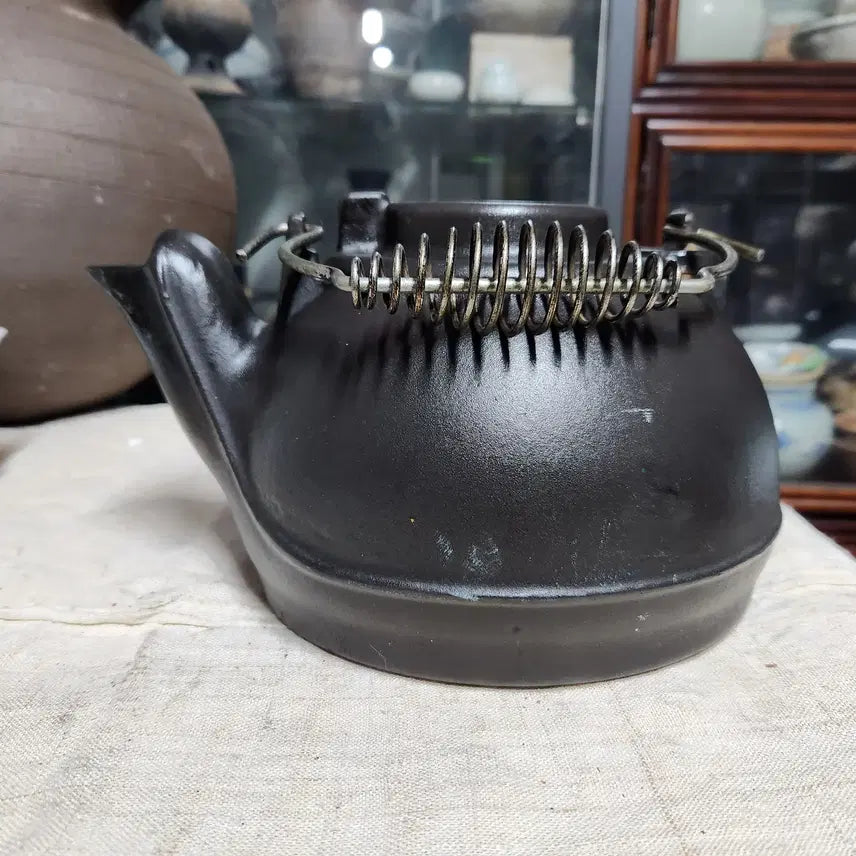 [BUNJANG] Kumei Large Cast Iron Teapot / 국산 대형 구메이 (Kumei) 무쇠주전자