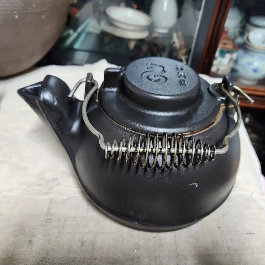 [BUNJANG] Kumei Large Cast Iron Teapot / 국산 대형 구메이 (Kumei) 무쇠주전자