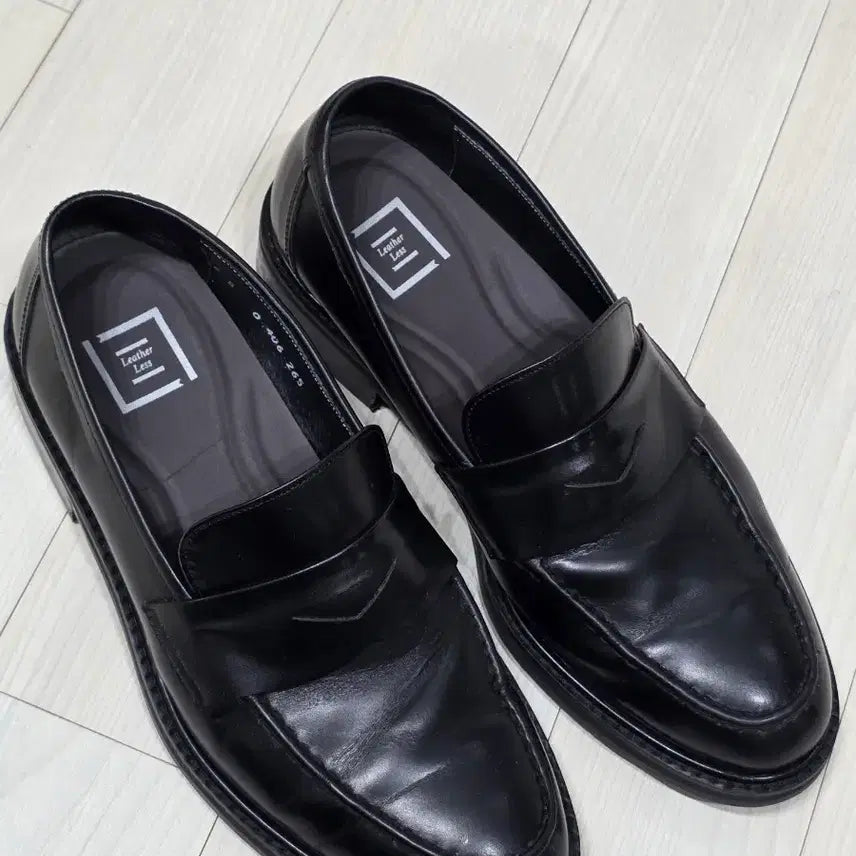 [BUNJANG] Leatherless Wild Penny Loafer Black 265mm / leatherless 레더리스 와일드 페니로퍼 블랙 265mm