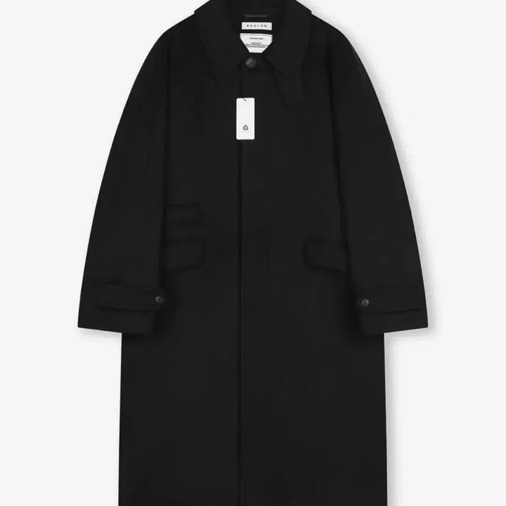 [BUNJANG] BeSlow Balmacaan Black XXS Jacket / 비슬로우 발마칸 블랙 ((XXS- 새상품))