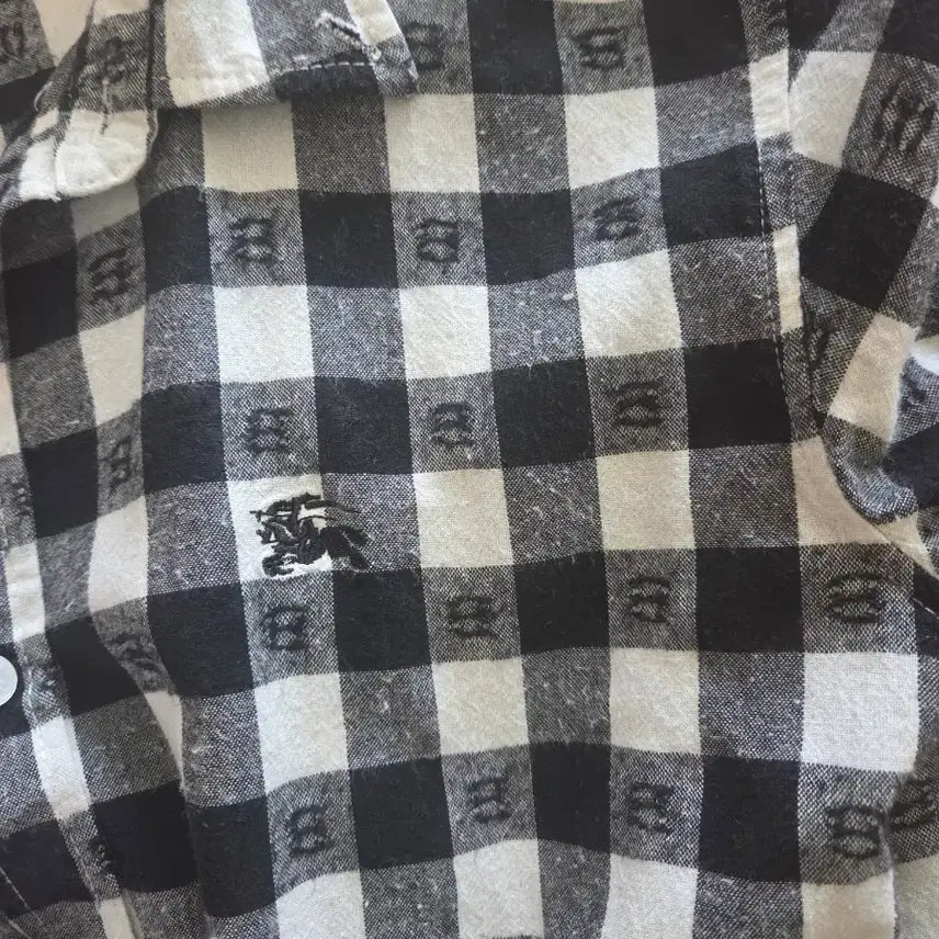 [BUNJANG] Burberry Checkered Shirt / 버버리 체크 셔츠