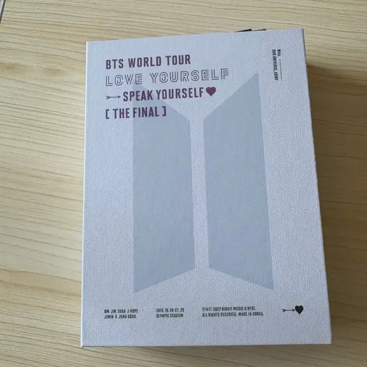 방탄소년단 월드투어 LOVE YOURSELF SPEAK YOURSELF
