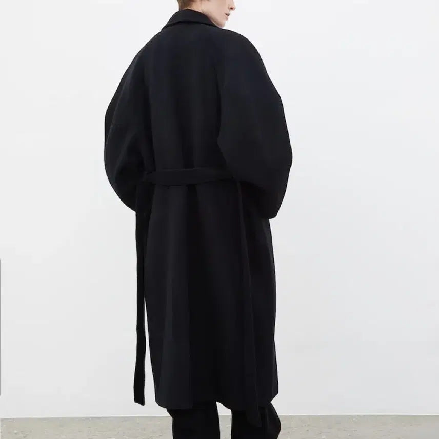 [BUNJANG] Ethos Raglan Coat Black / 에토스 레글런 코트 블랙