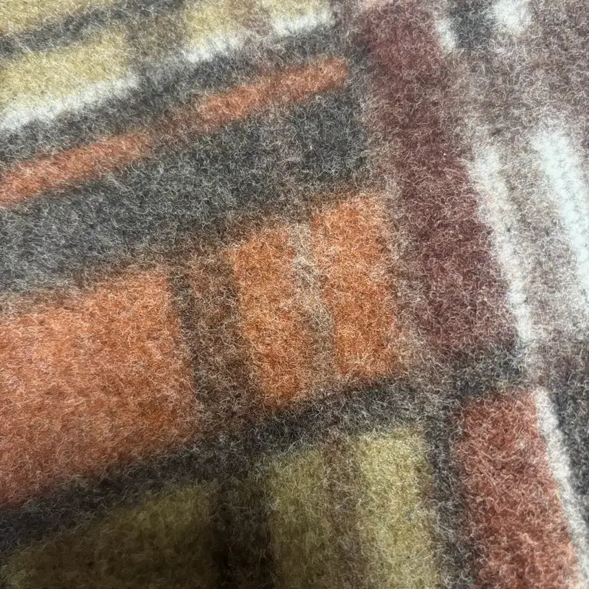 [BUNJANG] Ilb Mori Girl Hagumi Check Pattern Cape Coat / 일브 모리걸 하구미 체크 패턴 케이프 망토 코트