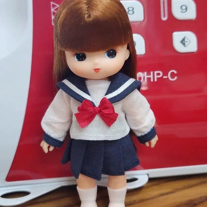 [SOLD OUT] 핸드메이드 인형옷 - 리틀리카 리틀미미 세일러 교복