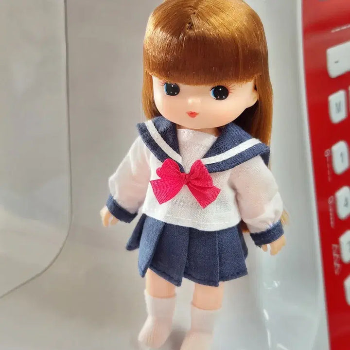 [SOLD OUT] 핸드메이드 인형옷 - 리틀리카 리틀미미 세일러 교복