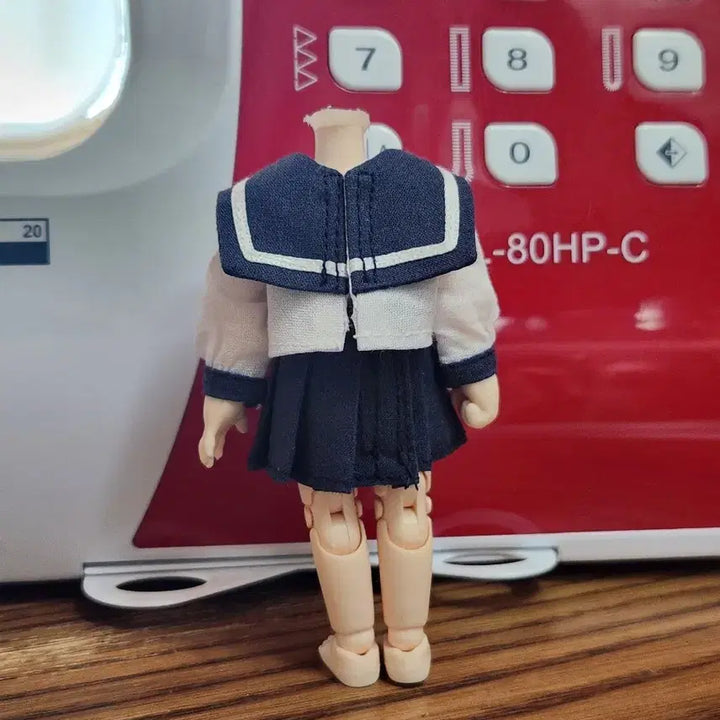 [SOLD OUT] 핸드메이드 인형옷 - 리틀리카 리틀미미 세일러 교복
