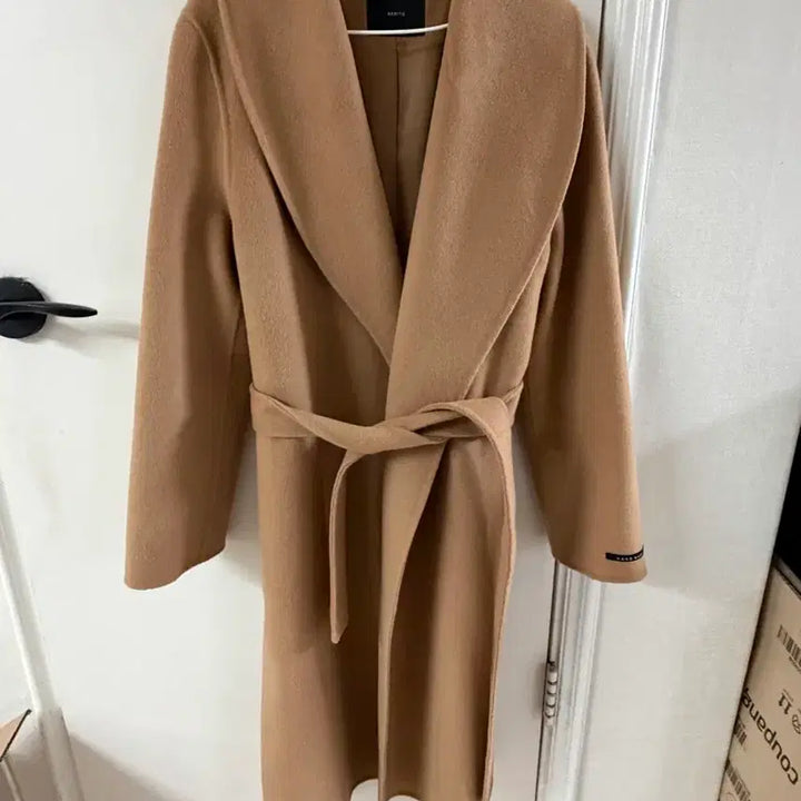[BUNJANG] BENITO Camel Wool Long Coat / BENITO 캐멜 색상 롱 코트