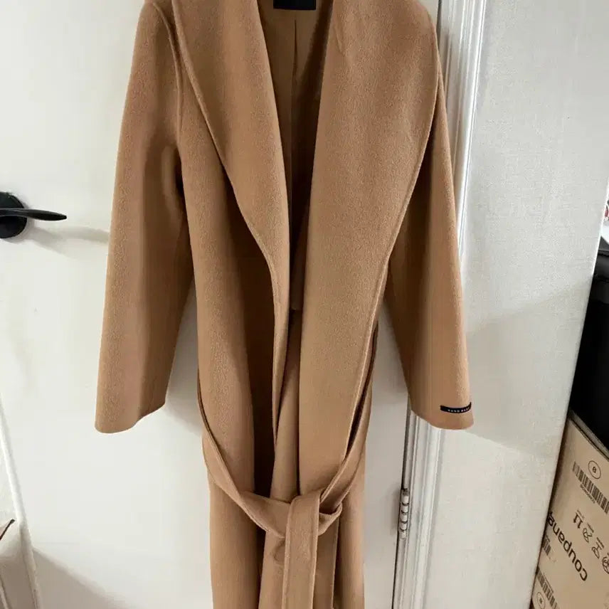 [BUNJANG] BENITO Camel Wool Long Coat / BENITO 캐멜 색상 롱 코트