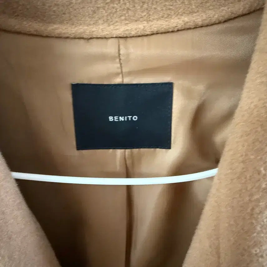[BUNJANG] BENITO Camel Wool Long Coat / BENITO 캐멜 색상 롱 코트