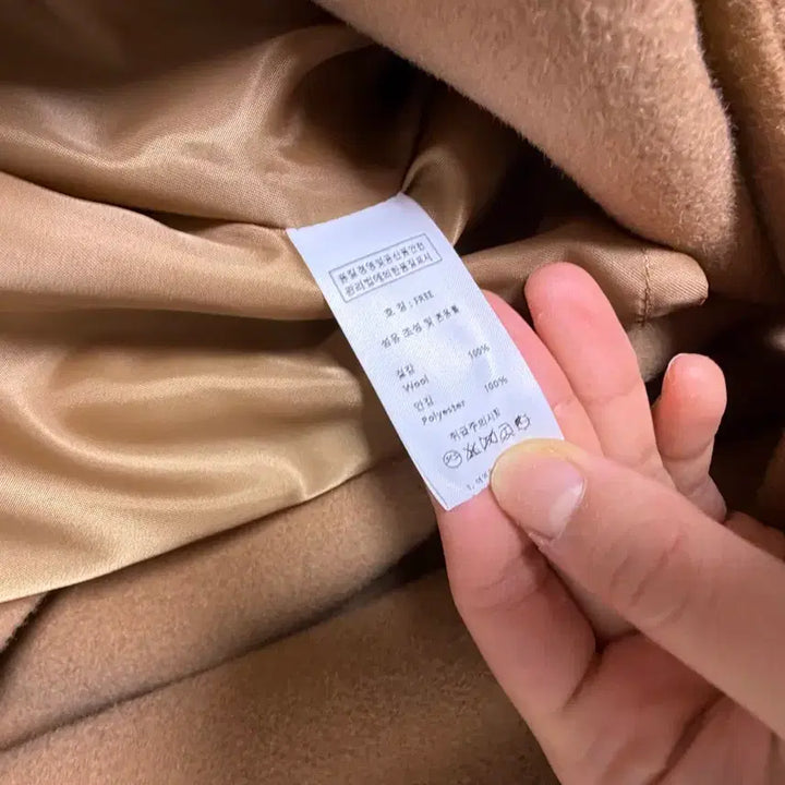 [BUNJANG] BENITO Camel Wool Long Coat / BENITO 캐멜 색상 롱 코트