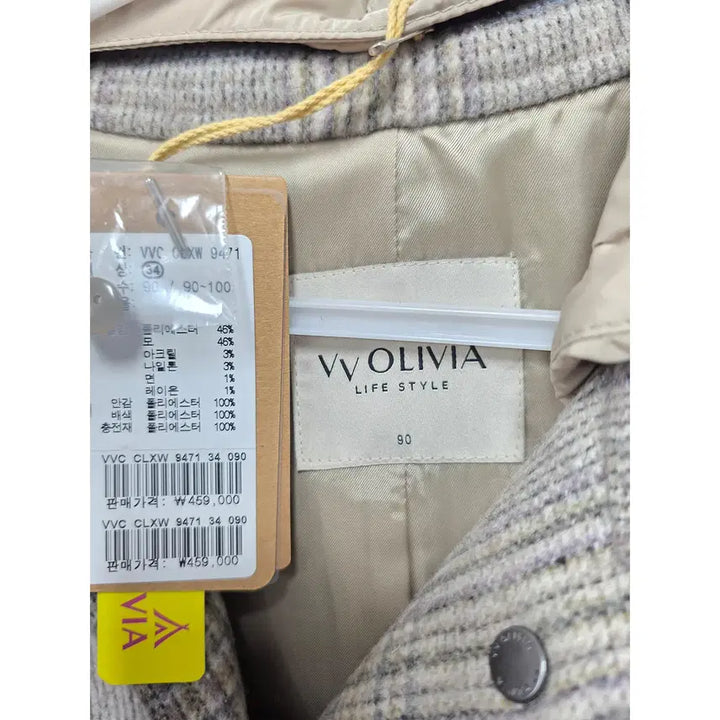 [BUNJANG] S VV OLIVIA Wool Blend Coat / S VV OLIVIA 모혼방 코트 (새상품) B952