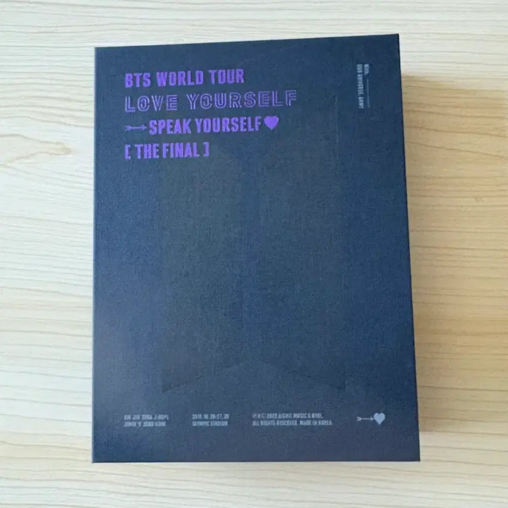 방탄소년단 월드투어 LOVE YOURSELF  SPEAK YOURSELF