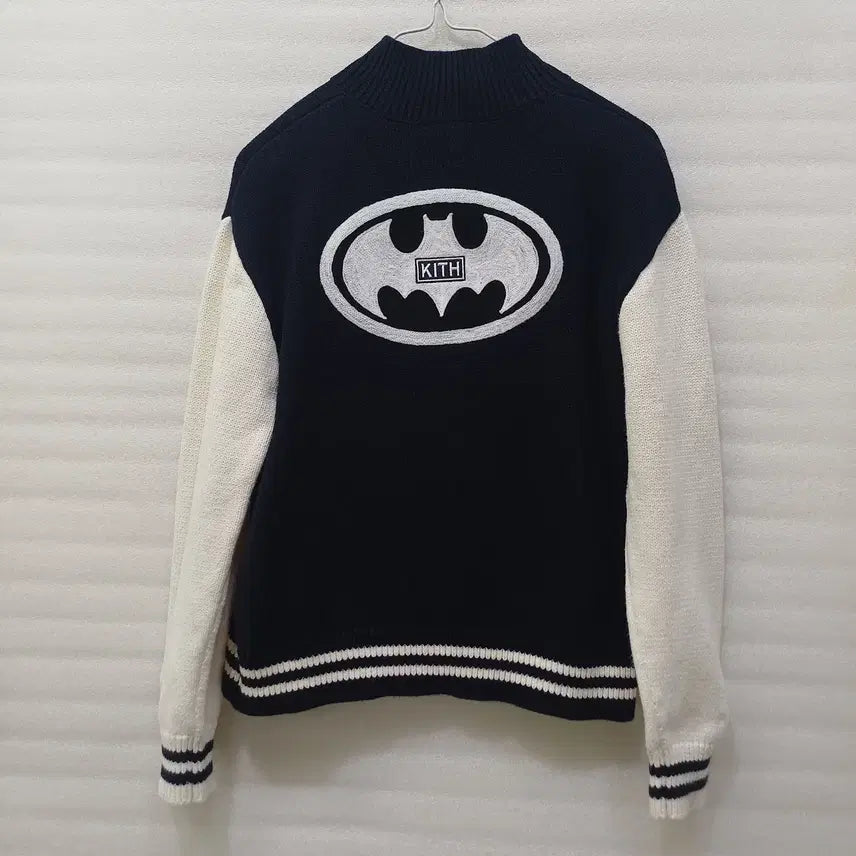 [BUNJANG] KITH Batman Kids Zip-Up Knit Jacket / 한섬 KITH 키스 x 배트맨  키즈 아동 L 집업 니트 자켓 사랑봉봉