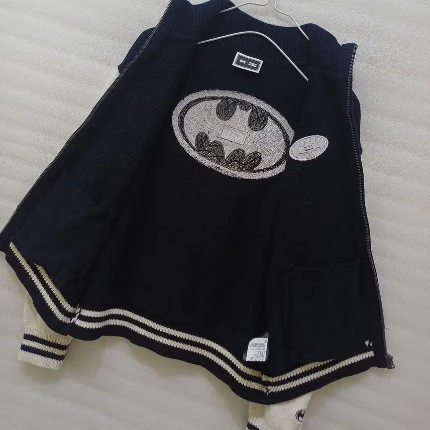 [BUNJANG] KITH Batman Kids Zip-Up Knit Jacket / 한섬 KITH 키스 x 배트맨  키즈 아동 L 집업 니트 자켓 사랑봉봉