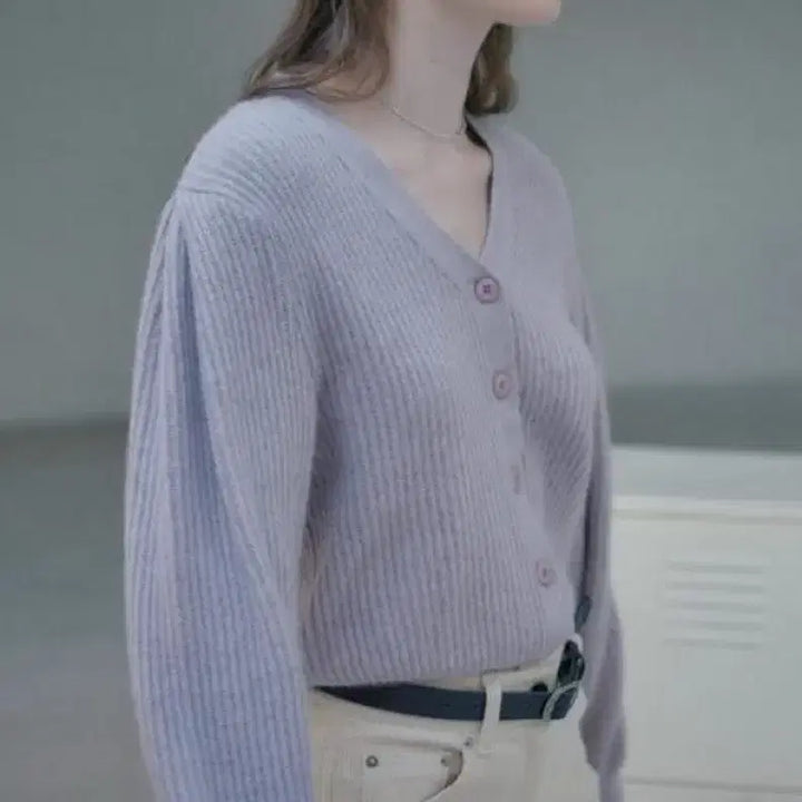 [BUNJANG] Loeuvre Fox Fine Wool Cardigan / 루에브르 Fox Fine Wool Cardigan