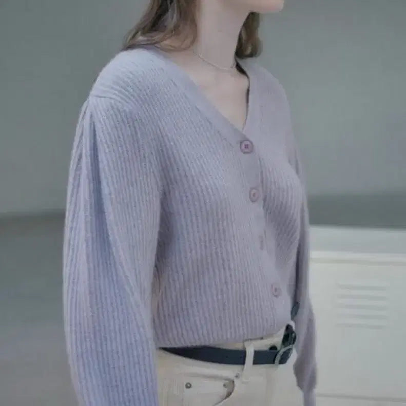[BUNJANG] Loeuvre Fox Fine Wool Cardigan / 루에브르 Fox Fine Wool Cardigan