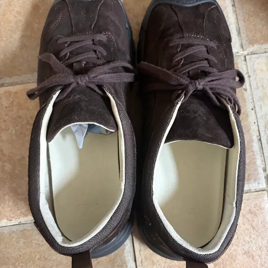 [BUNJANG] Vatos Wave Brown Sneakers / 바토즈 wave 웨이브 브라운 275