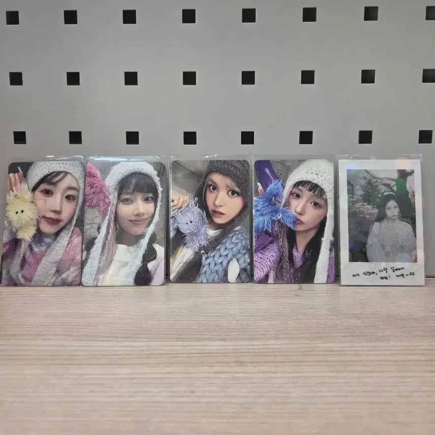 (일괄 판매)엔믹스 한정판 앨범 특전 포카+규진 폴라로이드 특전 포카