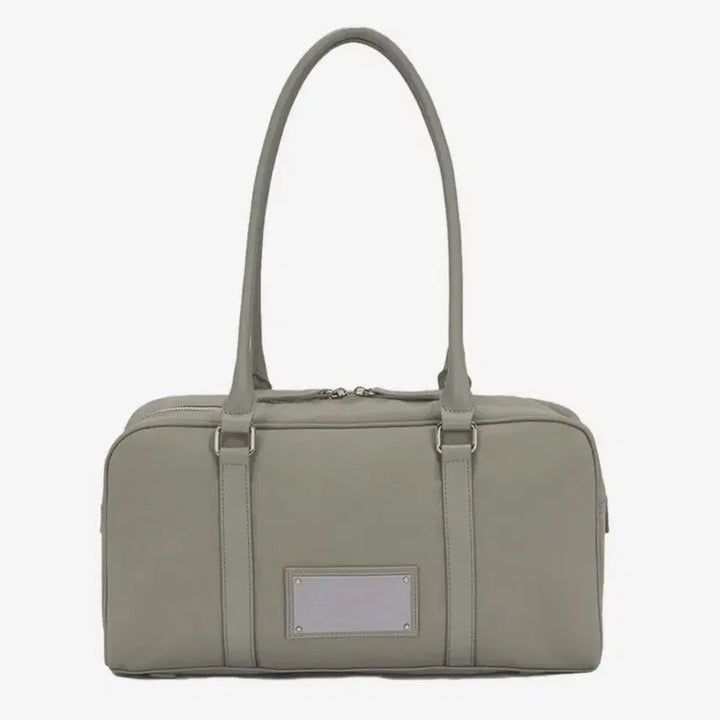 [BUNJANG] Matin Kim Sporty Tote Bag Light Khaki / 마뗑킴 스포티 토트백 라이트 카키