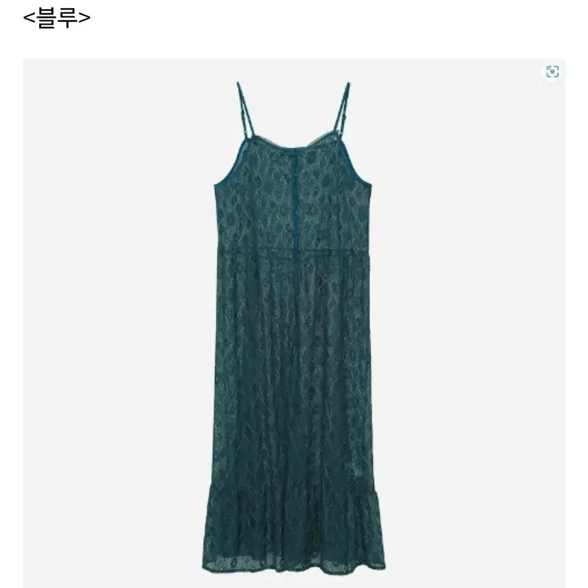 [BUNJANG] Thursday Island Lace Layered Dress / 새상품 써스데이아일랜드 레이스 레이어드원피스 블루(착불)