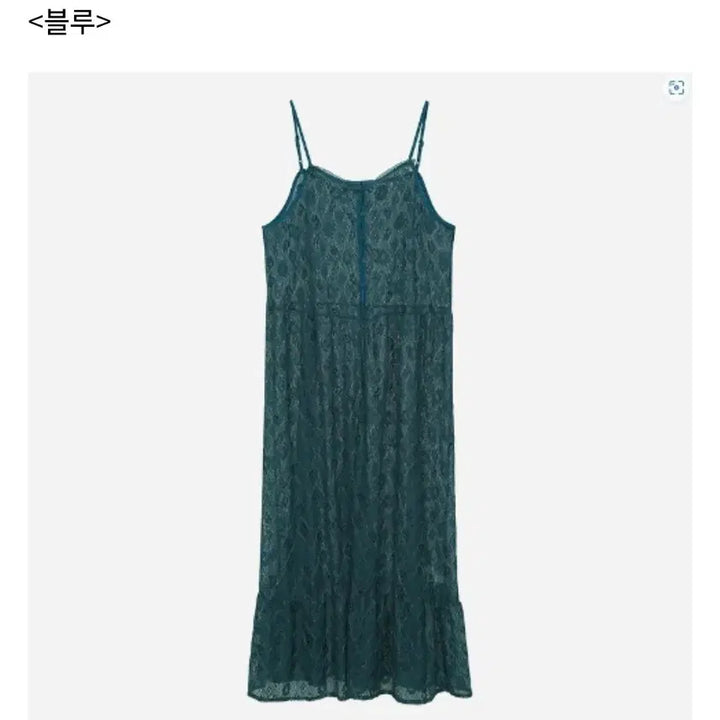 [BUNJANG] Thursday Island Lace Layered Dress / 새상품 써스데이아일랜드 레이스 레이어드원피스 블루(착불)