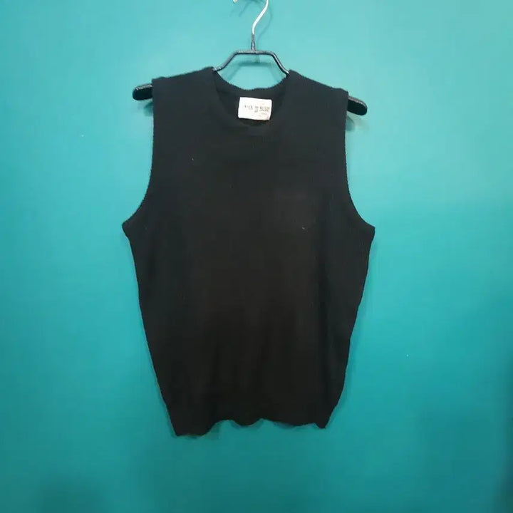 [BUNJANG] Black Knit Vest / 여성 블랙 니트조끼 니트 베스트