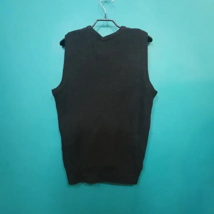 [BUNJANG] Black Knit Vest / 여성 블랙 니트조끼 니트 베스트