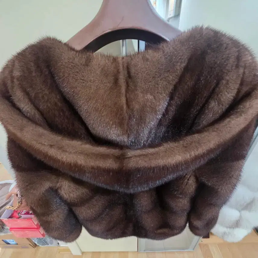 [BUNJANG] Copenhagen Fur Mink Jacket Brown / 코펜하겐 퍼 밍크  자켓 브라운