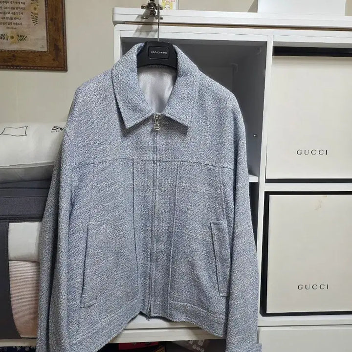 [BUNJANG] Solid Homme 24SS Tweed Jacket / [52]솔리드옴므 24ss 트위드 자켓