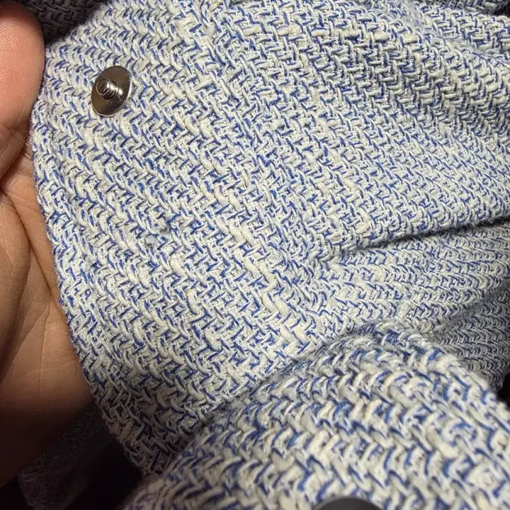 [BUNJANG] Solid Homme 24SS Tweed Jacket / [52]솔리드옴므 24ss 트위드 자켓