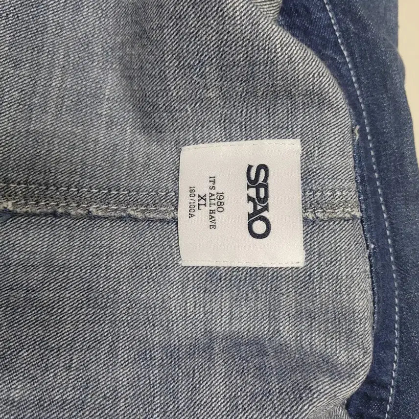 [BUNJANG] SPAO Denim Work Jacket (Deep Blue, XL) / 스파오 SPAO 남자 오버핏 데님 워크자켓 XL 딥블루