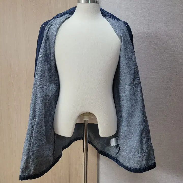 [BUNJANG] SPAO Denim Work Jacket (Deep Blue, XL) / 스파오 SPAO 남자 오버핏 데님 워크자켓 XL 딥블루