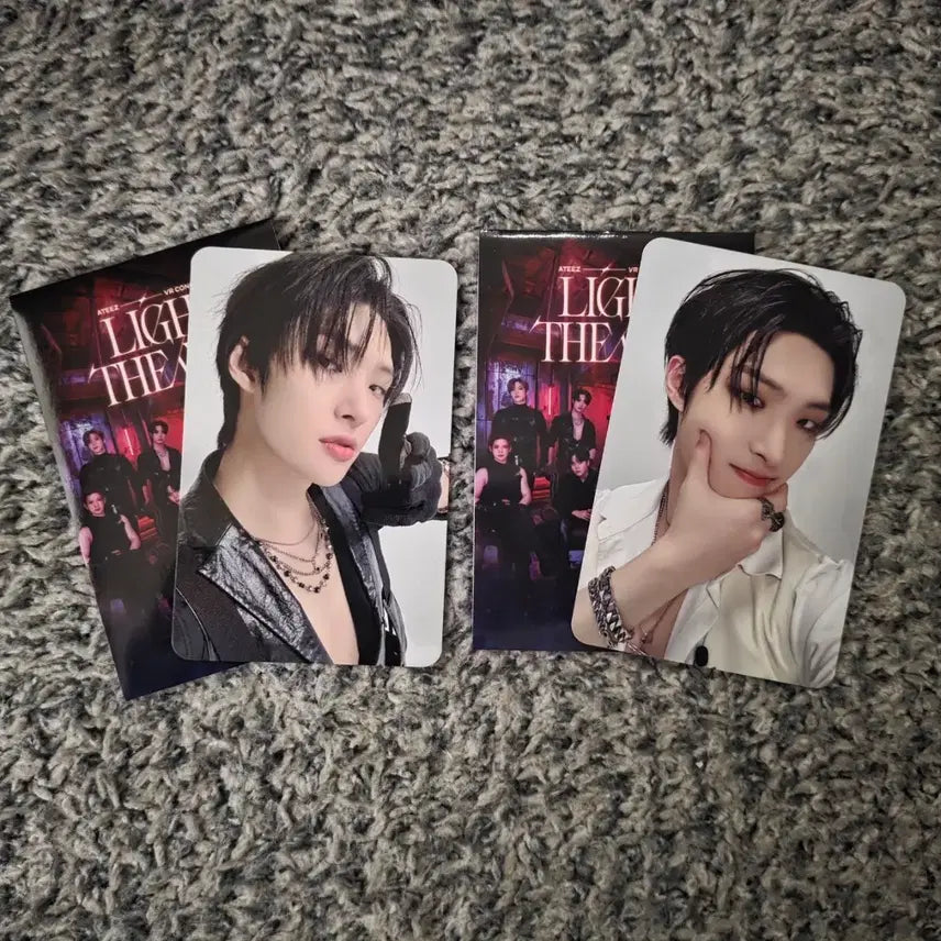 에이티즈 VR 콘서트 Light The Way 민기 포토카드 일괄