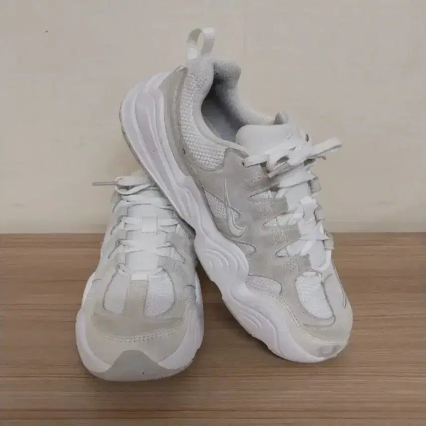[BUNJANG] Nike Tech Hera White Running Shoes (235) / 여성 나이키 테크 헤라 화이트 런닝화, 운동화 (235)
