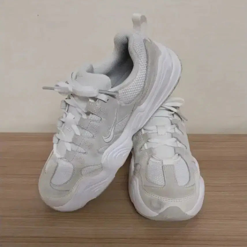 [BUNJANG] Nike Tech Hera White Running Shoes (235) / 여성 나이키 테크 헤라 화이트 런닝화, 운동화 (235)