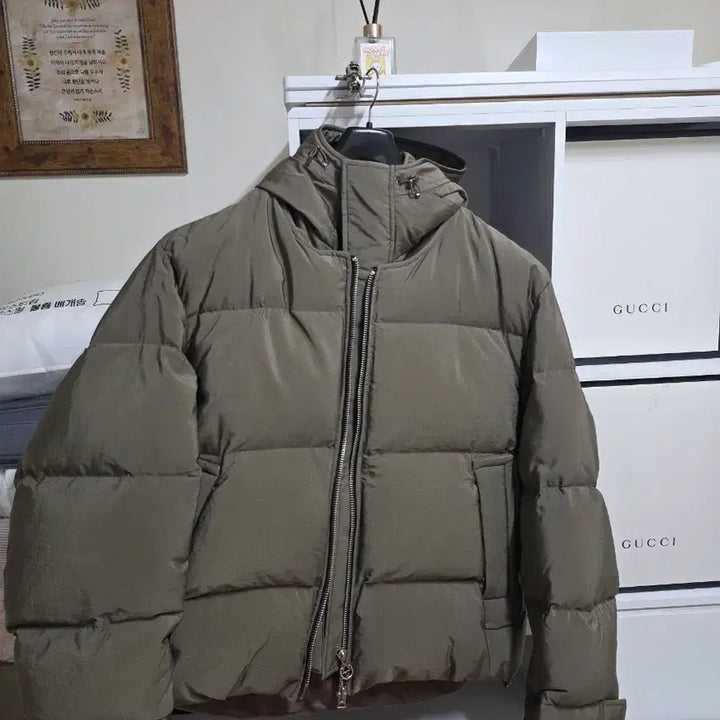 [BUNJANG] Solid Homme 22FW 135 Padded Jacket / [52]솔리드옴므 22fw 135패딩 카키